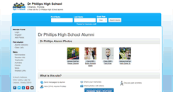 Desktop Screenshot of drphillipshighschool.org